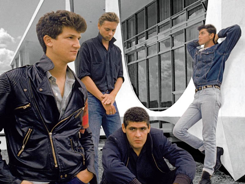 Plebe Rude na formação clássica do rock de Brasília